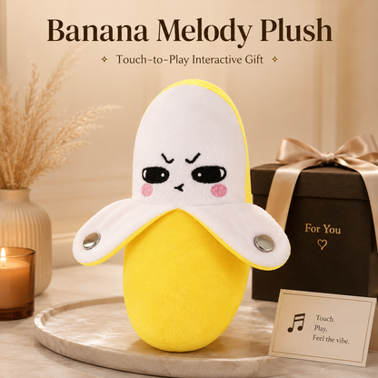 Banana Melody Plush interactive musical gift with touch sensors