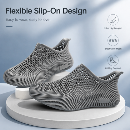 Wear-resistant outdoor water shoes on rocky ground