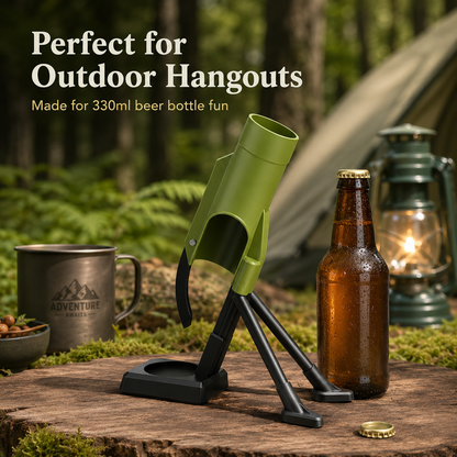 Outdoor camping beer bottle opener for 330ml bottles