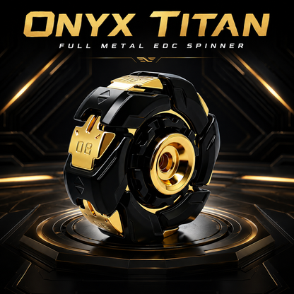 Full Metal Mechanical EDC Spinner – Spin-to-Open Fidget Toy for Gadget Lovers