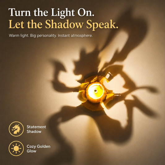 One Piece Gear 5 Luffy Shadow Projection Lamp - Sun God Nika Straw Hat Night Light